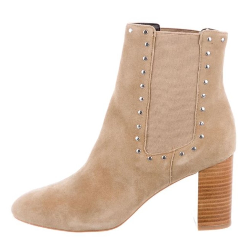 Rebecca Minkoff Embellished Suede Ankle Boots